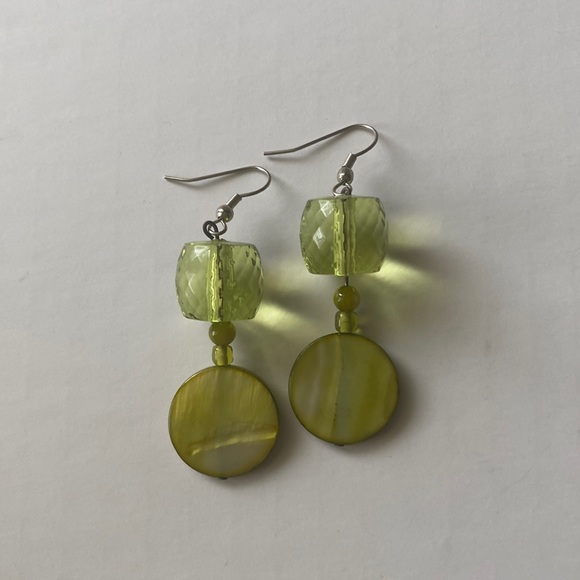 Handcrafted Dangle Earrings NWOT - Picture 3 of 3